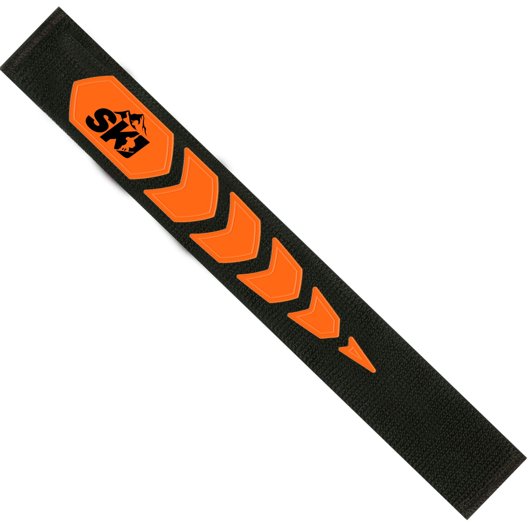 Fluorescent Orange Imprinted